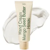 Крем для рук Hetras Mango Butter Hand Cream Hinoki, с маслом манго, кипарис, 50 мл — фото 1