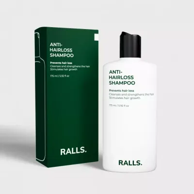 Шампунь Ralls. Anti-Hairloss против выпадения, укрепляющий, 175 мл
