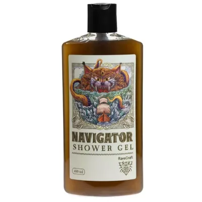 Гель для душа RareCraft Navigator, шоколад и апельсин, 400 мл
