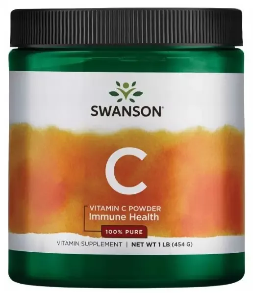 Витамин C в порошке Swanson, 454 г