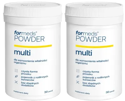 Витаминно-минеральный комплекс ForMeds Powder Multi, порошок, 2 упаковки по 30 порций