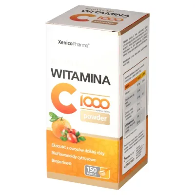 Витамин C в порошке Xenico XeniVit Bio Vitamin C 1000, 1000 мг, 150 порций