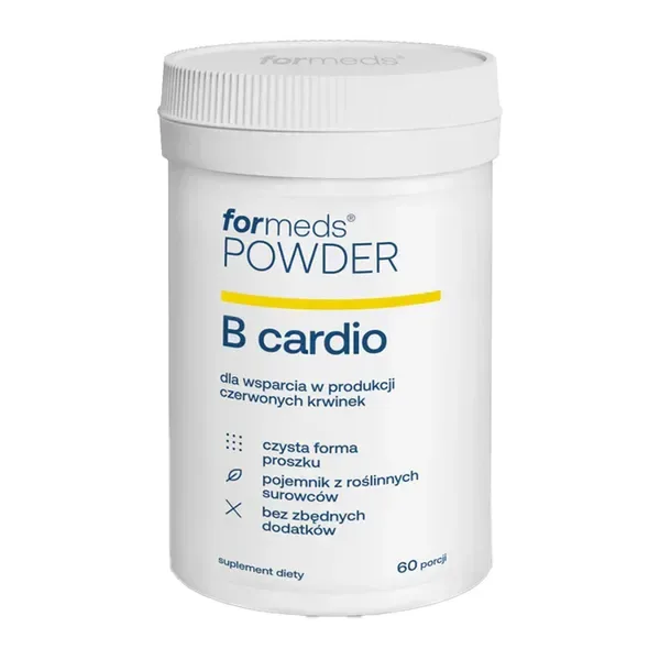 Витамины группы B ForMeds Powder B Cardio, порошок, 60 порций