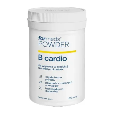 Витамины группы B ForMeds Powder B Cardio, порошок, 60 порций