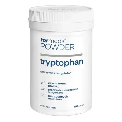 L-триптофан в порошке ForMeds Powder Tryptophan, 60 порций, 21 г