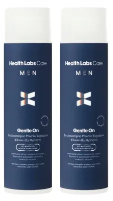 Набор: 2 шампуня для мужчин Health Labs Care GentleOn против выпадения