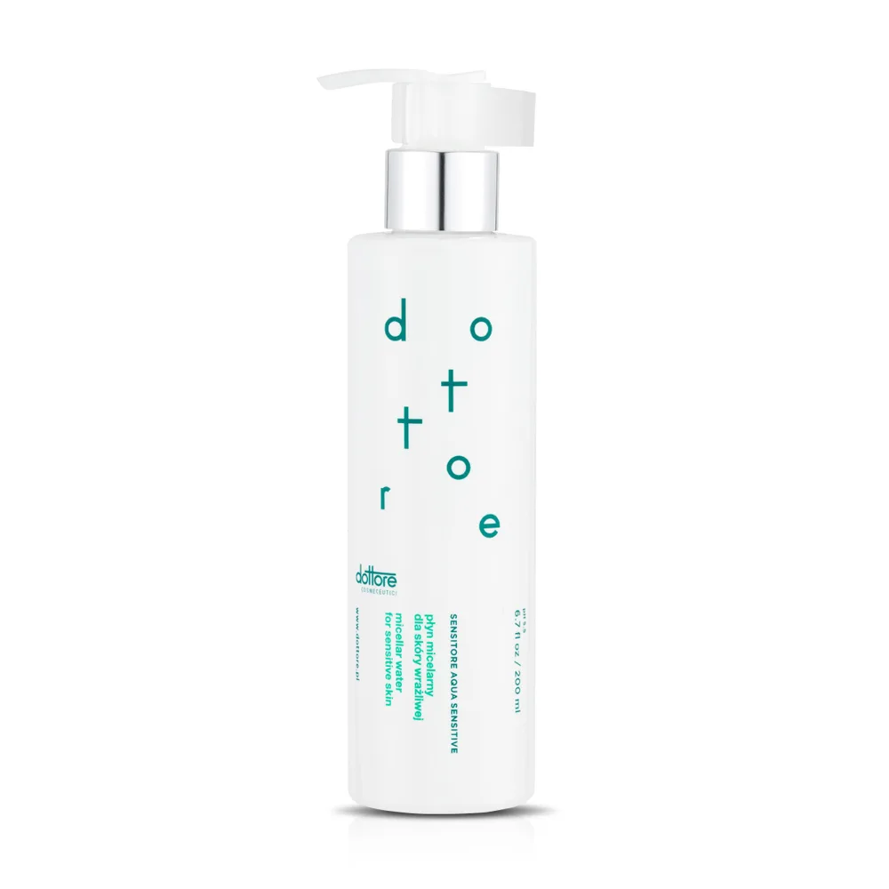 Мицеллярная вода Dottore Sensitore Aqua Sensitive, для чувствительной кожи, 200 мл
