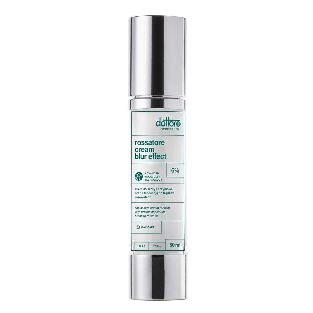 Крем для лица Dottore Rossatore Cream Blur Effect, для сосудистой кожи, склонной к розацеа, 50 мл