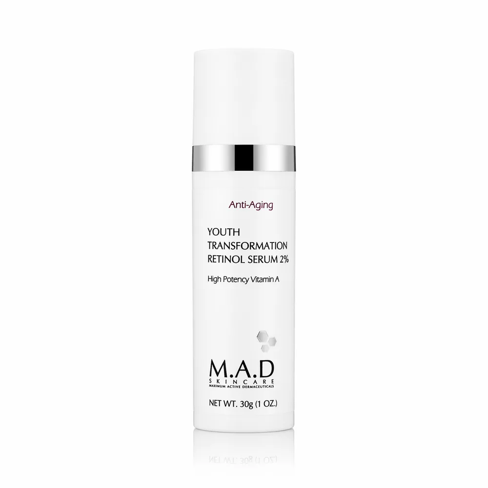 Сыворотка для лица M.A.D Anti-Aging Youth Transformation Retinol Complex Serum 2%, с ретинолом, 30 г