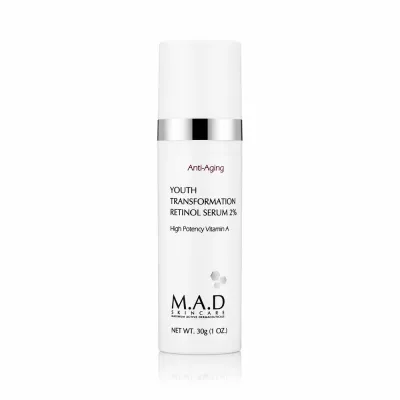 Сыворотка для лица M.A.D Anti-Aging Youth Transformation Retinol Complex Serum 2%, с ретинолом, 30 г