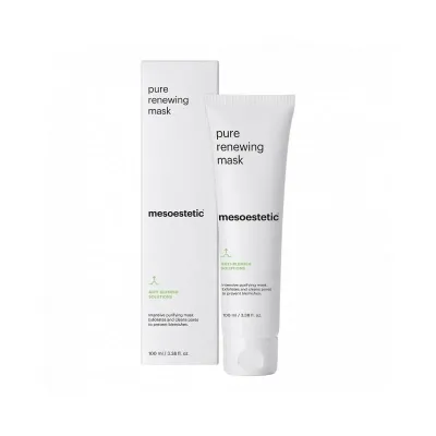 Маска для лица Mesoestetic Pure Renewing Mask, очищающая, отшелушивающая, 100 мл
