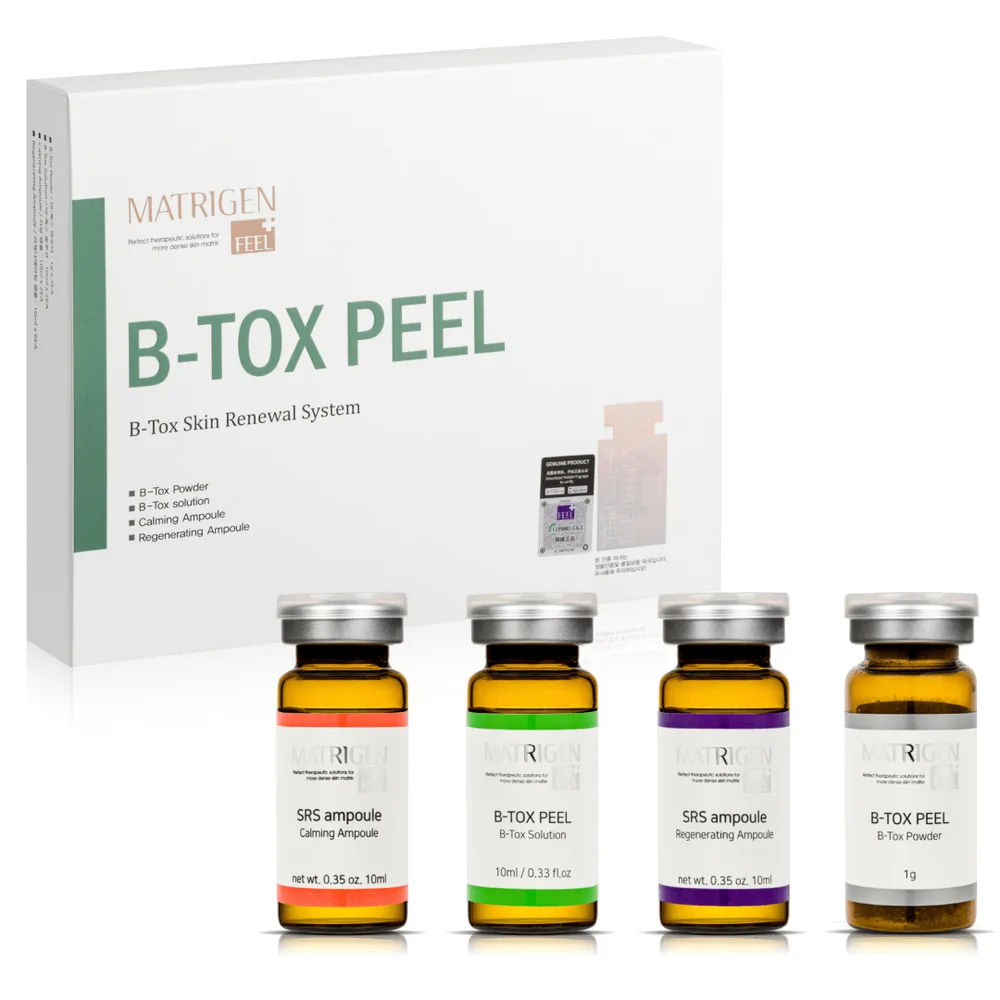 Набор для пилинга лица Matrigen B-TOX Peel, разглаживающий