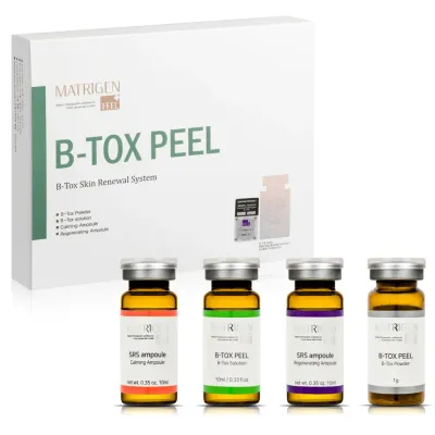 Набор для пилинга лица Matrigen B-TOX Peel, разглаживающий