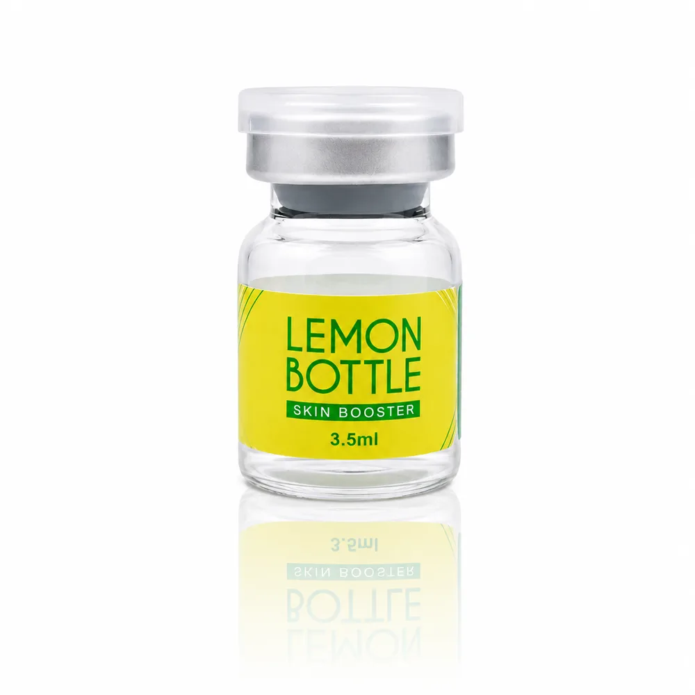Бустер для лица в ампулах Lemon Bottle Skin Booster с аминокислотами и гиалуроновой кислотой, увлажняющий, 6 × 3,5 мл