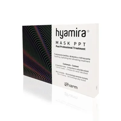 Маска для лица и декольте Hyamira PPT послепроцедурная, 1 комплект