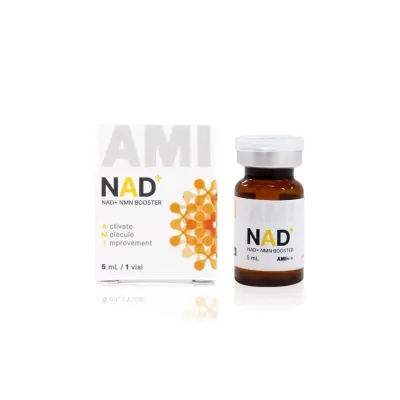 Бустер для лица Ami NAD+ NMN Booster восстанавливающий, с ниацинамидом, 5 мл