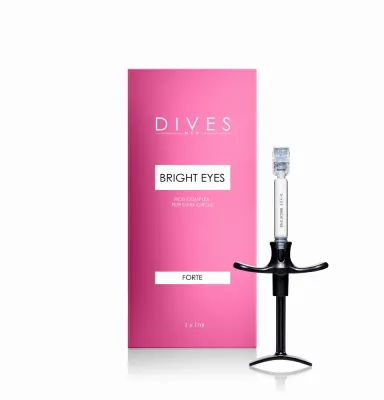 Пептидная сыворотка для кожи вокруг глаз Dives Med Bright Eyes Forte, 1 мл
