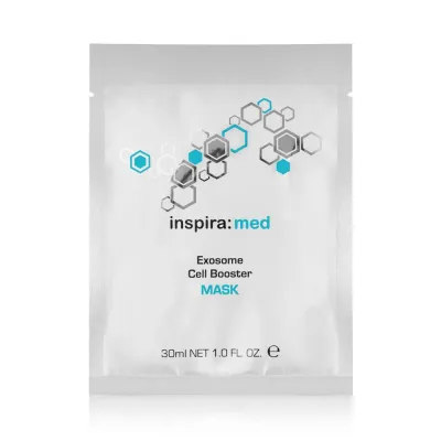 Маска для лица Inspira:med Exosome Cell Booster Mask, с экзосомами, увлажняющая, 1 x 30 мл