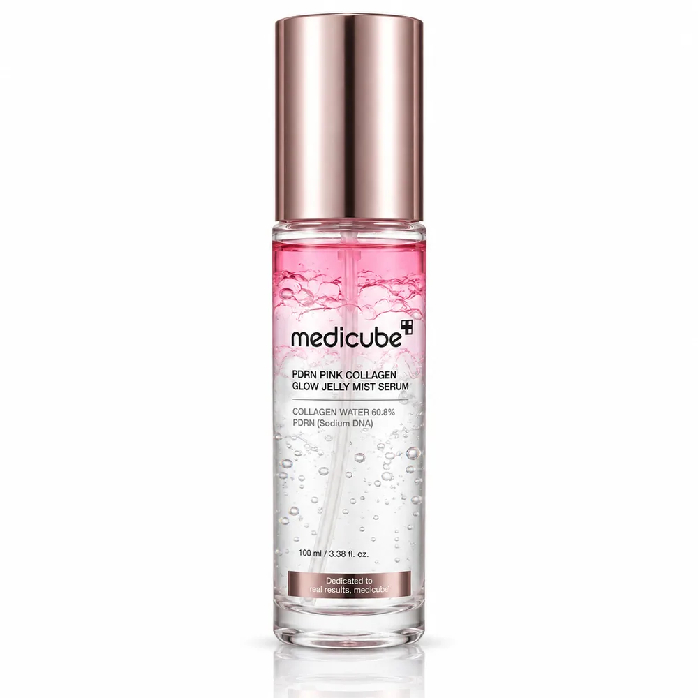 Сыворотка-мист для лица Medicube PDRN Pink Collagen Glow Jelly Mist Serum, для сияния, 100 мл