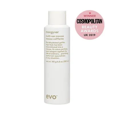 Пенка для укладки Evo Macgyver Multi Use Mousse многофункциональная, 200 мл