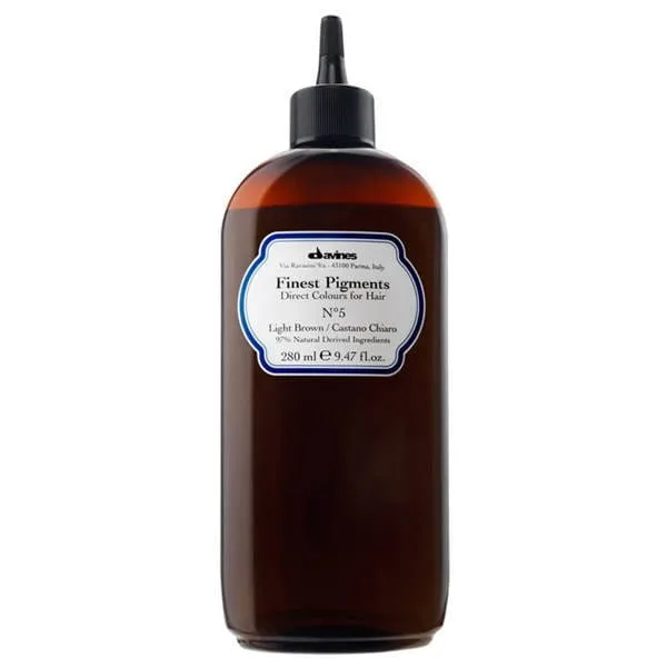 Прямой пигмент для волос Davines Finest Pigments, оттенок №5 светло-коричневый, 280 мл
