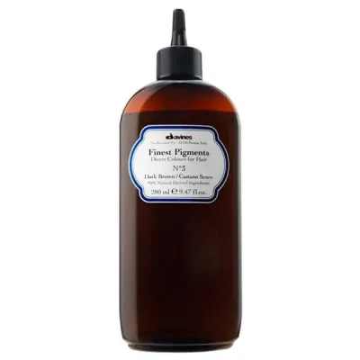 Прямой пигмент для волос Davines Finest Pigments, оттенок №3 тёмно-коричневый, 280 мл