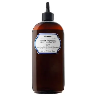 Прямой пигмент для волос Davines Finest Pigments, оттенок №9 очень светлый блонд, 280 мл