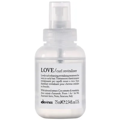 Спрей для волос Davines Essential Haircare Love Curl Revitalizer несмываемый, против пушения, для кудрявых волос, 75 мл
