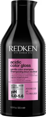 Шампунь Redken Acidic Color Gloss Gentle Color для блеска и защиты цвета, для окрашенных волос, 500 мл