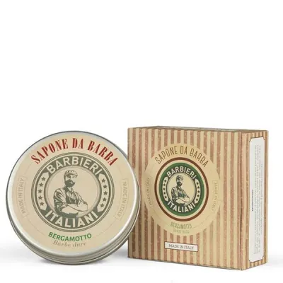 Мыло для бритья Barbieri Italiani Bergamotto, бергамот, 100 г