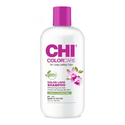 Шампунь CHI Color Care Color Lock для защиты цвета, без парабенов, для окрашенных волос, 355 мл