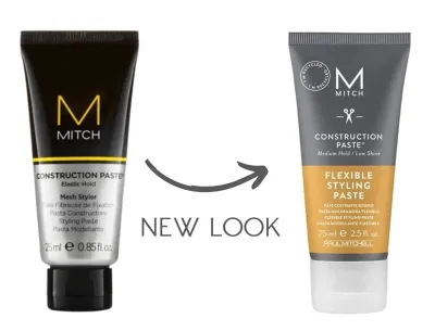 Паста для волос Paul Mitchell Mitch Construction Paste волокнистая, эластичной фиксации, 75 мл