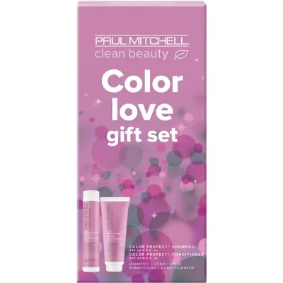 Подарочный набор: шампунь и кондиционер Paul Mitchell Clean Beauty Color Protect, для окрашенных волос, 2 по 250 мл