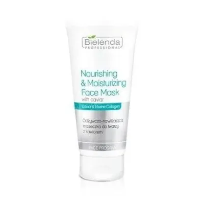 Маска для лица Bielenda Professional Caviar Mask питательная, увлажняющая, с икрой, для сухой кожи, 175 мл