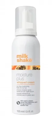 Несмываемый кондиционер-пенка Milk Shake Moisture Plus Whipped Cream увлажняющий, разглаживающий, 100 мл