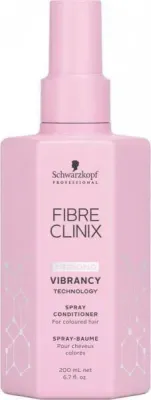Спрей-кондиционер Schwarzkopf Professional Fibre Clinix Vibrancy для защиты цвета, для окрашенных волос, 200 мл