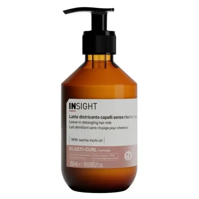Несмываемое молочко для волос InSight Elasti-Curl Leave-in Detangling для лёгкого расчёсывания, для кудрявых волос, 250 мл