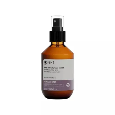 Несмываемый спрей для волос InSight Damaged Hair Restructurizing восстанавливающий, для повреждённых волос, 100 мл