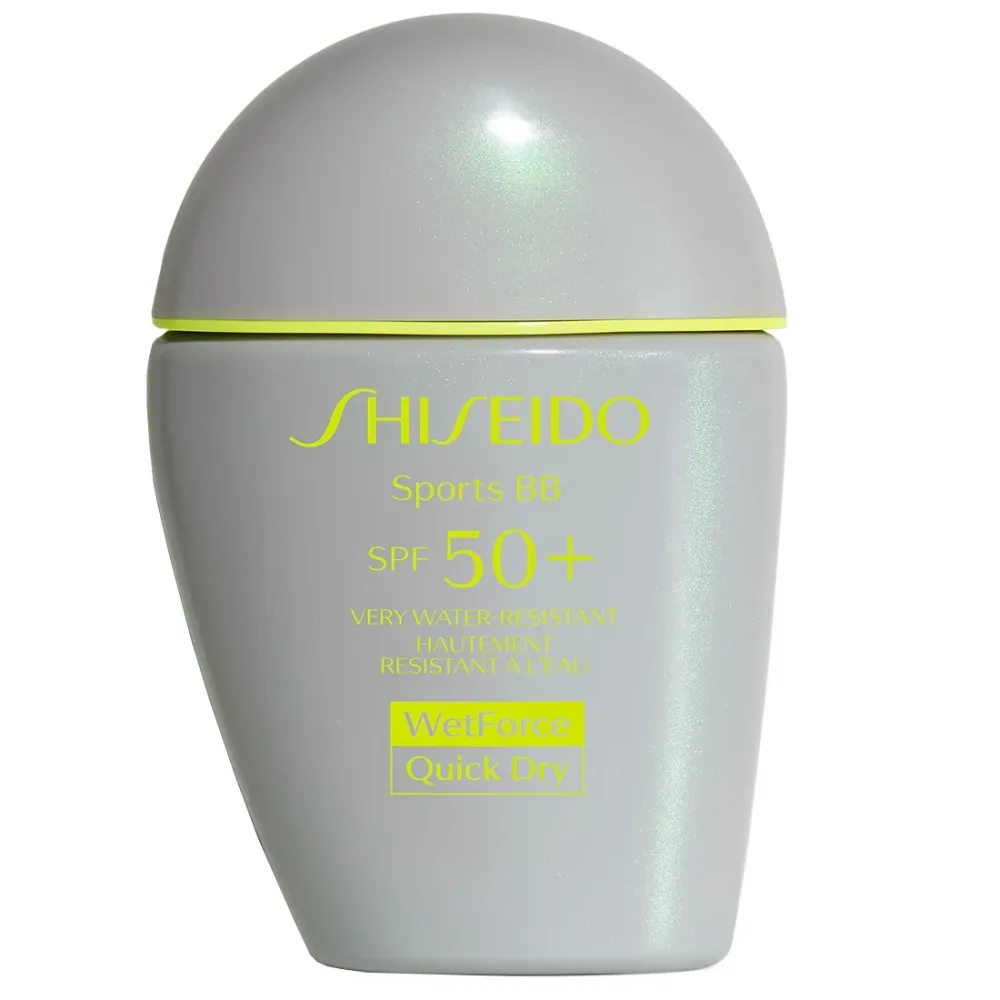 BB-флюид Shiseido Sun Sports Tanning Fluid Foundation SPF 50+, оттенок Medium Dark, 30 мл