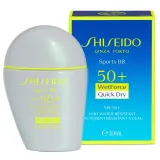 BB-флюид Shiseido Sun Sports Tanning Fluid Foundation SPF 50+, оттенок Medium Dark, 30 мл — фото 4