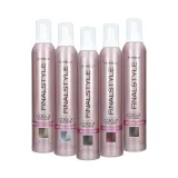 Тонирующая пенка для волос Montibello Finalstyle Colour Mousse, для укладки, оттенок Ash, 320 мл — фото 1