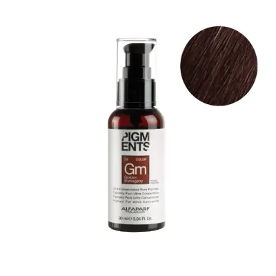 Пигмент для окрашивания волос Alfaparf Milano Pigments, оттенок .35 Golden Mahogany, 90 мл