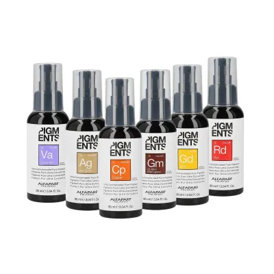 Пигмент для окрашивания волос Alfaparf Milano Pigments, оттенок Grey Black, 90 мл