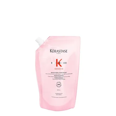 Шампунь Kerastase Genesis Bain Hydra-Fortifiant укрепляющий, против выпадения, сменный блок, 500 мл