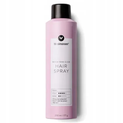 Лак для волос HH Simonsen Hairspray сильной фиксации, с блеском, 250 мл