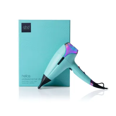 Фен ghd Helios Futurescape Collection, против пушения, 2200 Вт, бирюзовый