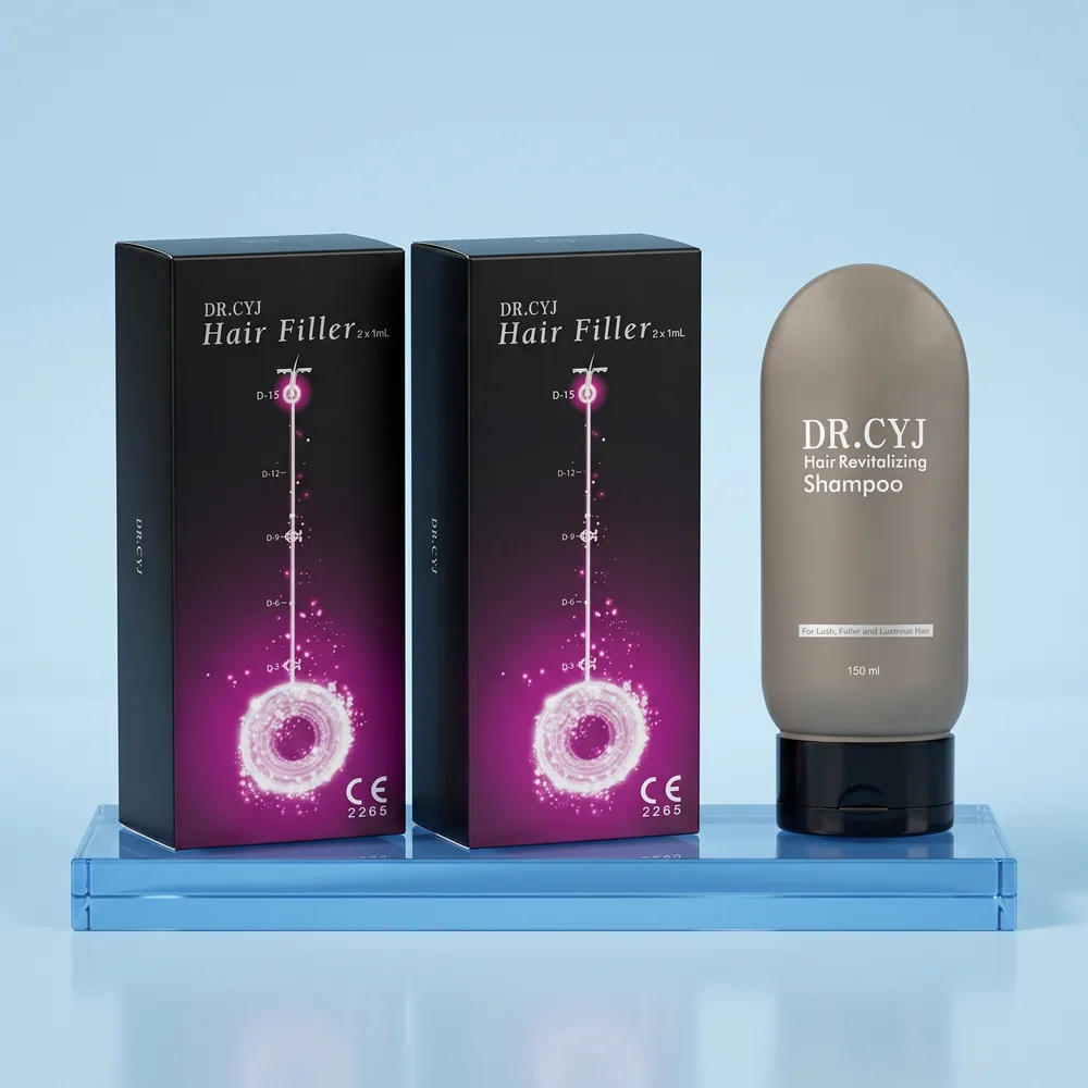 Набор: филлер для волос и шампунь Caregen Dr.CYJ Hair Revitalizing, 2 комплекта