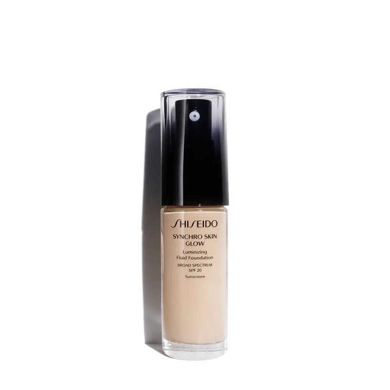 Тональная основа Shiseido Synchro Skin Glow Luminizing Fluid Foundation увлажняющая, с сиянием