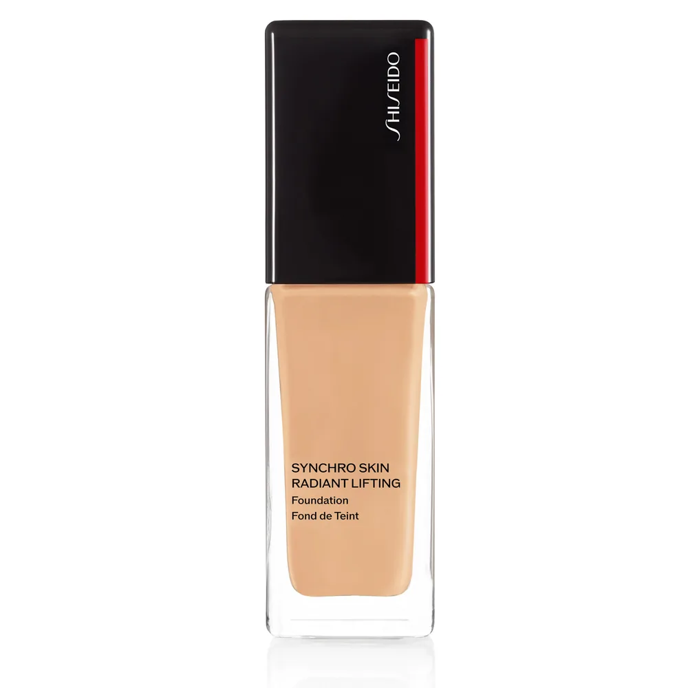 Тональная основа Shiseido Synchro Skin Radiant Lifting стойкая, с сияющим финишем, оттенок 320