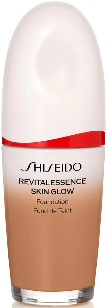 Тональная основа Shiseido Revitalessence Skin Glow с сияющим финишем, SPF 30, оттенок 410 - Sunstone